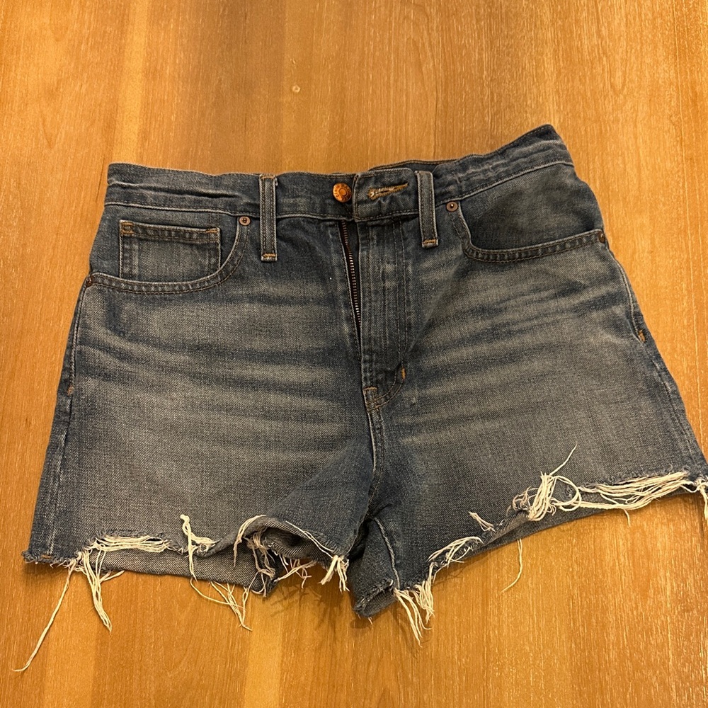 Madewell The Perfect Jean Shorts, Size 28
